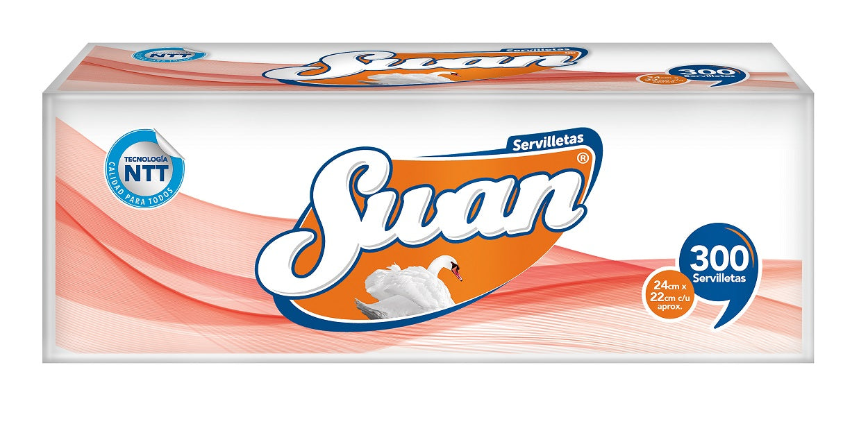 SERVILLETA SWAN COCTEL (300 UN)