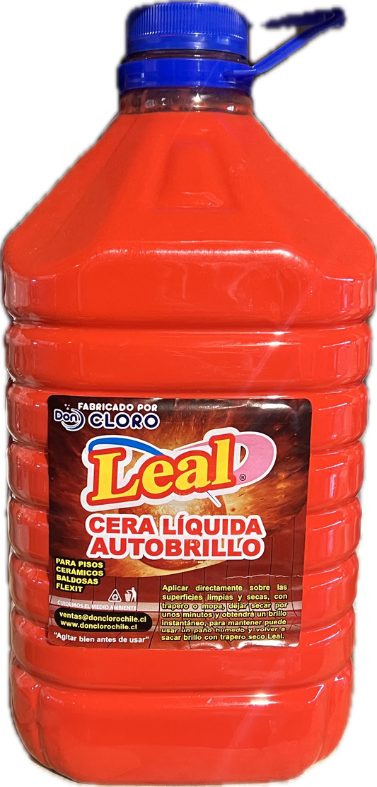 Cera autobrillo roja 5Lt
