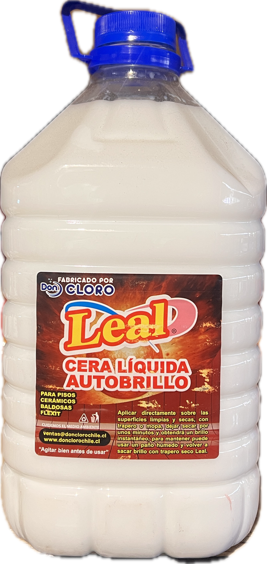 Cera autobrillo blanca 5Lt