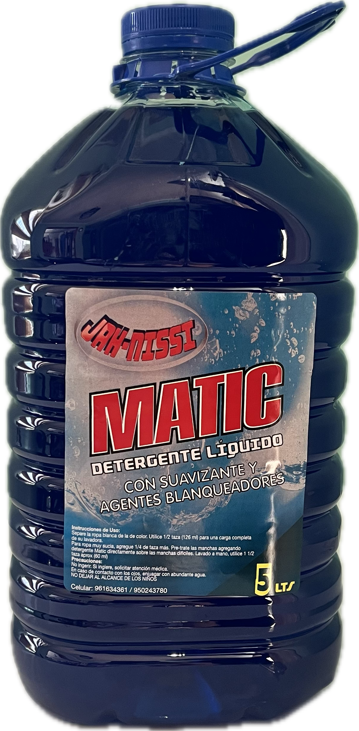 Detergente Matic Azul